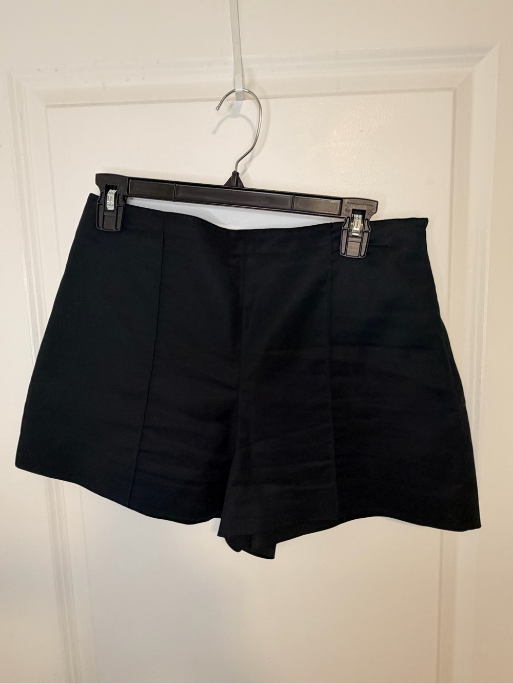 Black Women's Tailored Shorts - Classic High-Rise Style